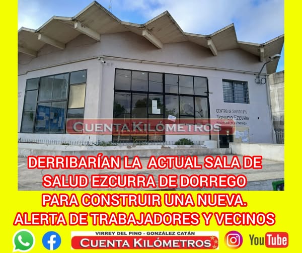 DEMOLER&Iacute;AN LA SALA EZCURRA DE DORREGO PARA HACER UN NUEVO EDIFICIO. ALERTA DE VECINOS Y TRABAJADORES DEL LUGAR