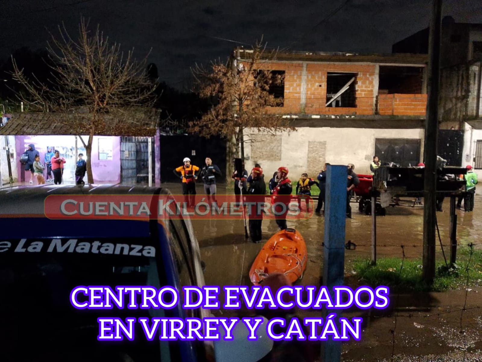 CENTROS DE EVACUADOS EN VIRREY DEL PINO Y GONZÁLEZ CATÁN