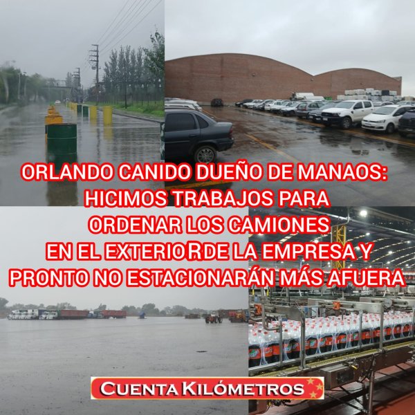 ORLANDO CANIDO, DUE&Ntilde;O DE MANAOS: REALIZAMOS MUCHAS ACCIONES PARA QUE LOS CAMIONES NO ESTACIONEN EN LUGARES INDEBIDOS Y PRONTO NO LO HAR&Aacute;N M&Aacute;S AFUERA