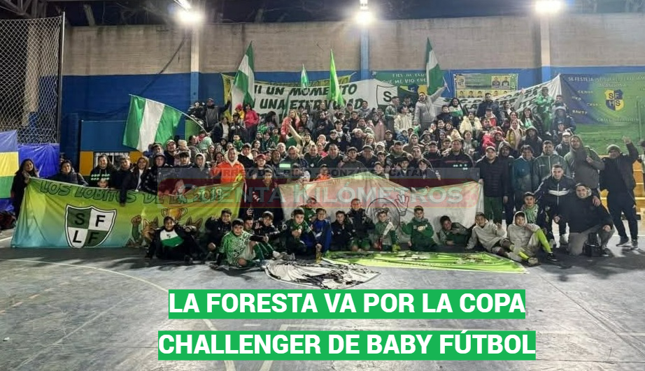 LA SOCIEDAD DE FOMENTO LA FORESTA JUEGA LA FINAL DE LA COPA CHALLENGER DE BABY FUTBOL EN CASANOVA