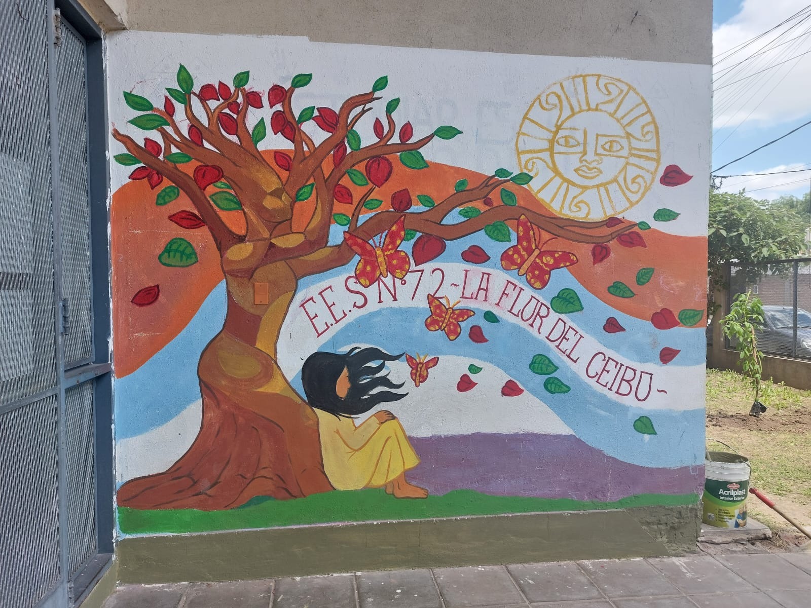 ACTO DE IMPOSICIÓN DE NOMBRE DE LA SECUNDARIA 72 DEL BARRIO LOS CEIBOS